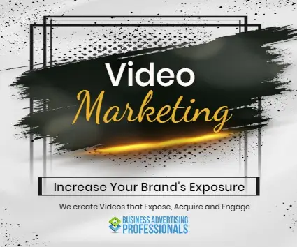 Video Marketing Services by The Business Advertising Professionals